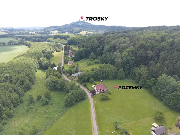 Prodej pozemku pro bydlení, Hrubá Skála, 2156 m2