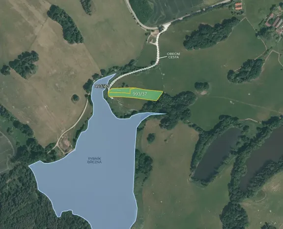 Prodej pole, Stříbřec, 4819 m2