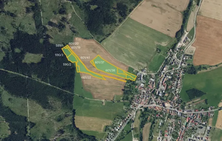 Prodej pole, Žďárná, 29881 m2