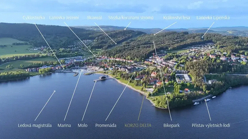 Prodej bytu 4+kk, Lipno nad Vltavou, 118 m2
