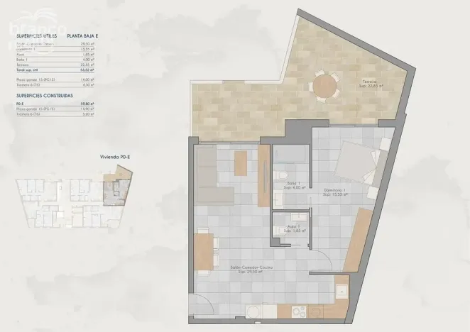 Prodej bytu 2+kk, San Pedro del Pinatar, Murcia, Španělsko, 59 m2