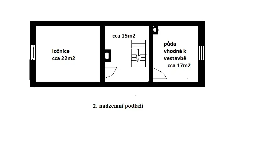 Prodej rodinného domu, Plaňany, 85 m2