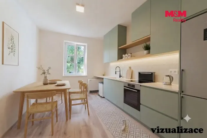 Prodej bytu 1+1, Karlovy Vary - Drahovice, Mattoniho nábřeží, 48 m2