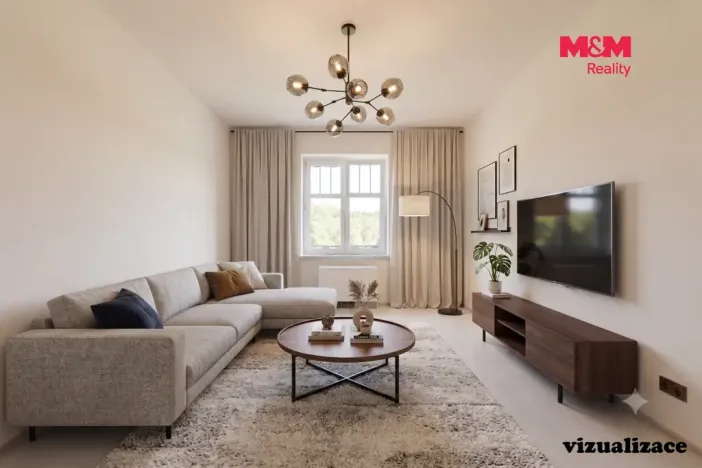 Prodej bytu 1+1, Karlovy Vary - Drahovice, Mattoniho nábřeží, 48 m2