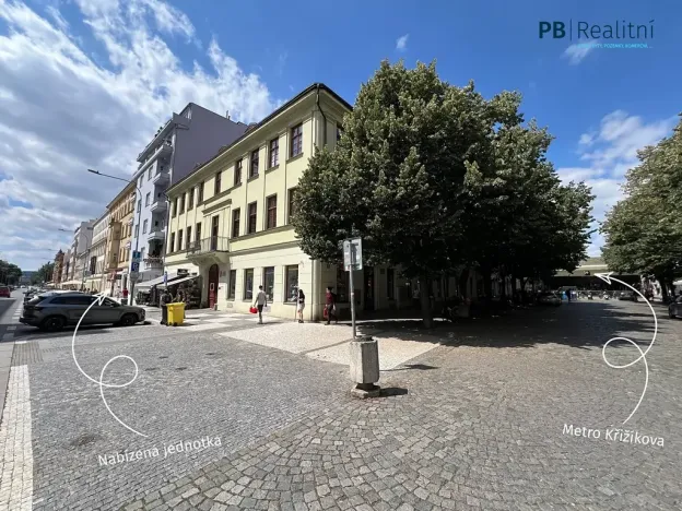 Prodej komerční nemovitosti, Praha - Karlín, Křižíkova, 235 m2