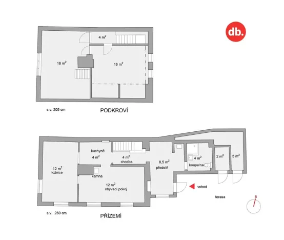 Prodej rodinného domu, Loket, Československé armády, 82 m2