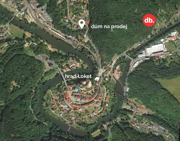Prodej rodinného domu, Loket, Československé armády, 82 m2
