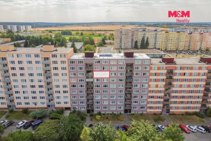 Pronájem bytu 2+1, Plzeň - Skvrňany, Macháčkova, 62 m2