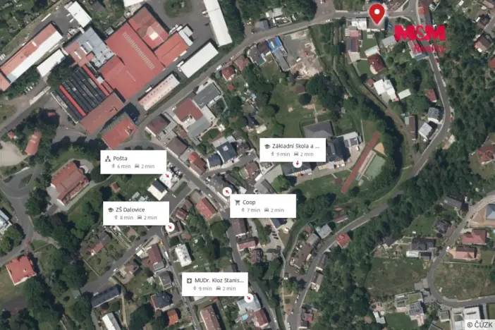 Prodej bytu 2+1, Dalovice, Průběžná, 42 m2