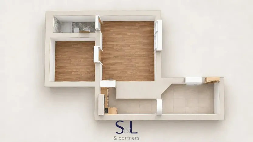 Prodej bytu 2+kk, Česká Lípa, Žižkova, 39 m2