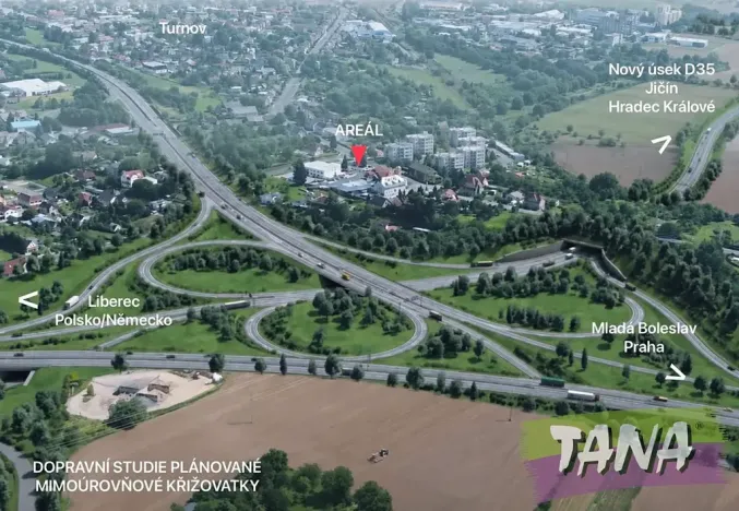 Prodej výrobních prostor, Turnov, Nádražní, 680 m2