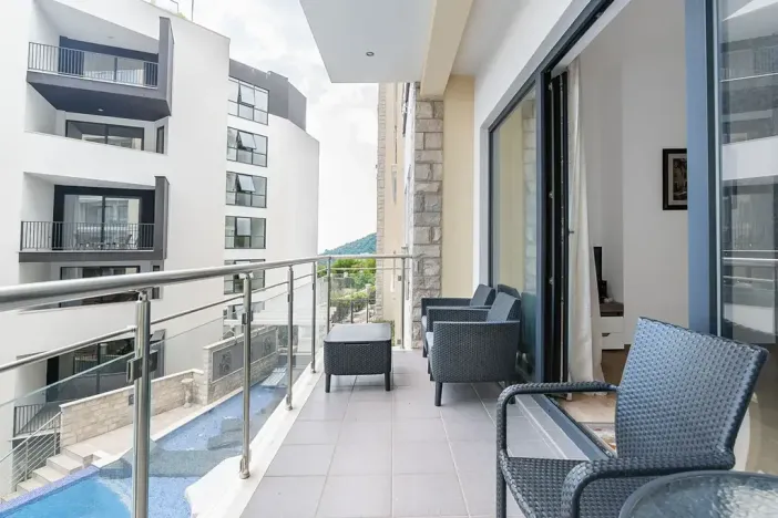 Prodej bytu 2+kk, Bečići, Černá Hora, 59 m2