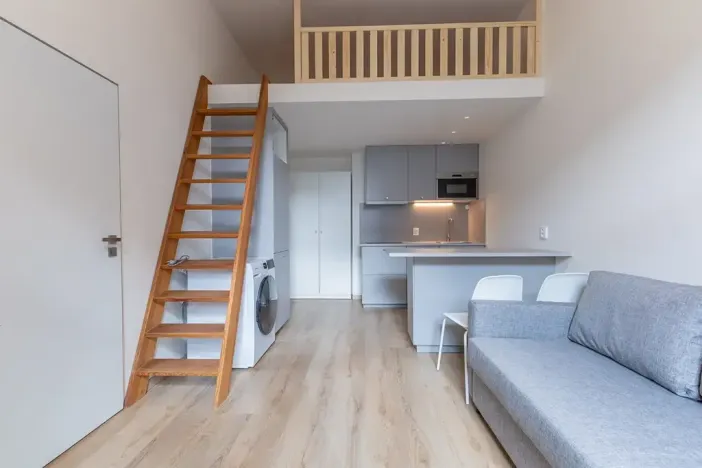 Pronájem bytu 1+kk, Praha - Holešovice, Na Maninách, 27 m2