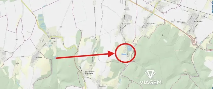 Prodej podílu zahrady, Opava, 2376 m2