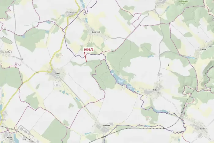 Dražba lesa, Březí nad Oslavou, 150 m2