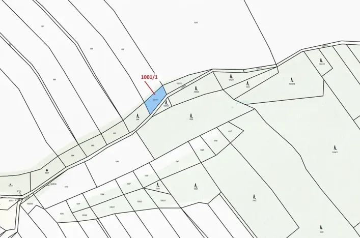 Dražba pozemku, Březí nad Oslavou, 346 m2