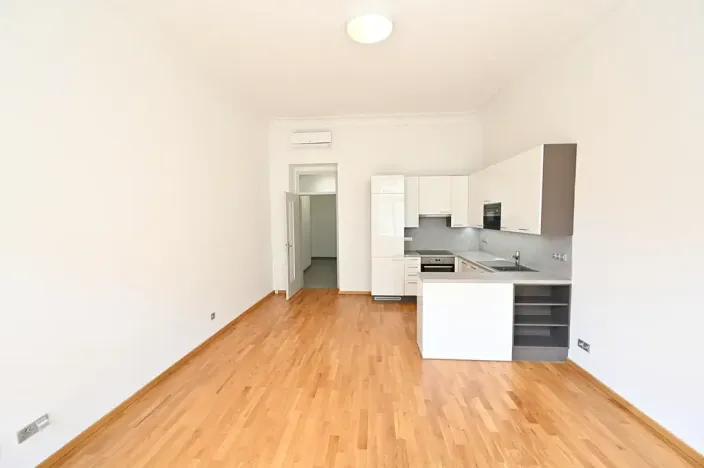 Pronájem bytu 1+kk, Praha - Vinohrady, Vinohradská, 43 m2