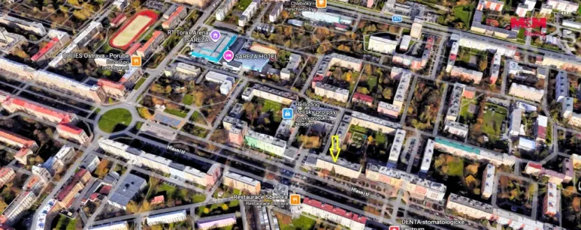 Pronájem bytu 2+1, Ostrava - Poruba, Hlavní třída, 64 m2
