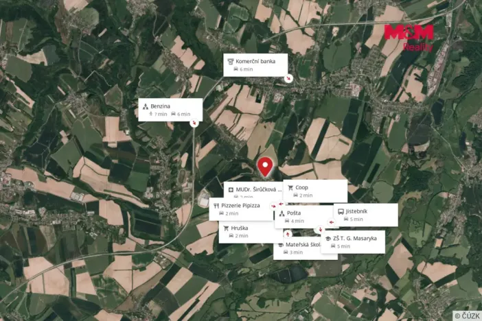 Prodej pozemku pro bydlení, Jistebník, 1076 m2