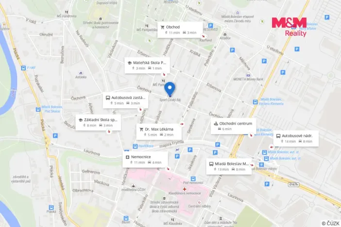 Prodej bytu 2+kk, Mladá Boleslav - Mladá Boleslav II, Nerudova, 50 m2