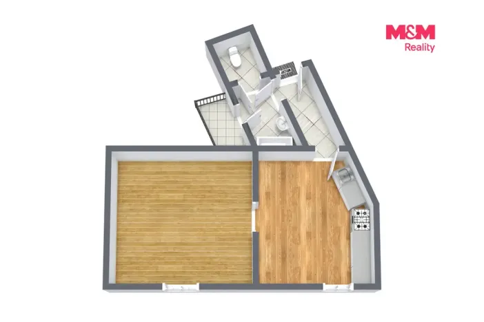 Prodej bytu 1+1, Karlovy Vary, Mattoniho nábřeží, 45 m2