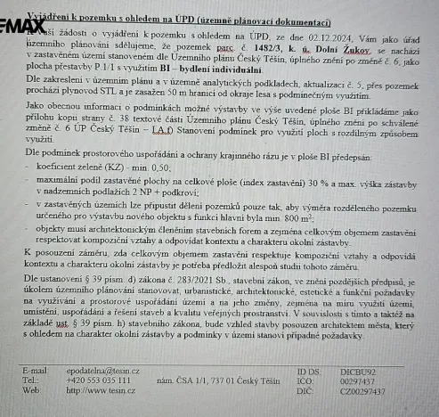 Prodej pozemku pro bydlení, Český Těšín, 2326 m2