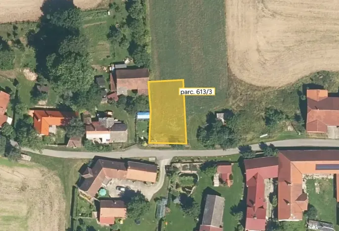 Prodej pole, Bernartice, 476 m2