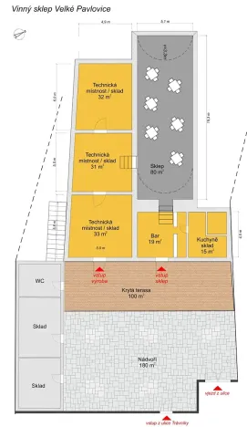 Prodej pozemku pro bydlení, Velké Pavlovice, Trávníky, 1840 m2