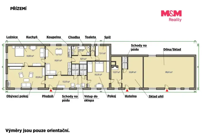 Prodej chalupy, Mezholezy, 171 m2