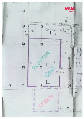 Pronájem kanceláře, Žebrák, Náměstí, 60 m2