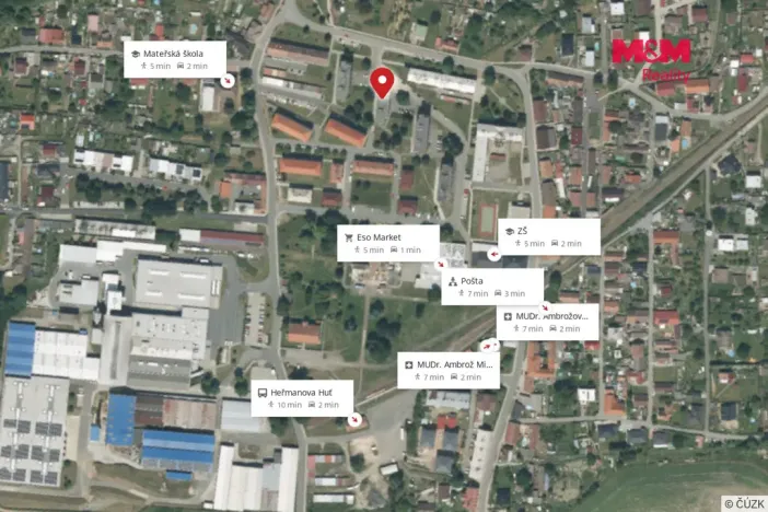Prodej bytu 4+1, Heřmanova Huť - Vlkýš, Sídliště, 87 m2
