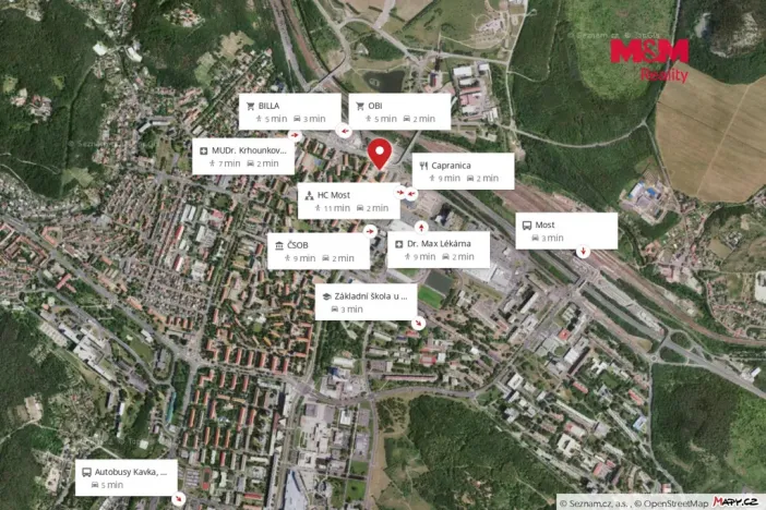 Prodej bytu 3+1, Most, tř. Budovatelů, 79 m2