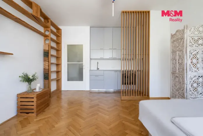 Prodej bytu 1+kk, Praha - Vršovice, V olšinách, 30 m2