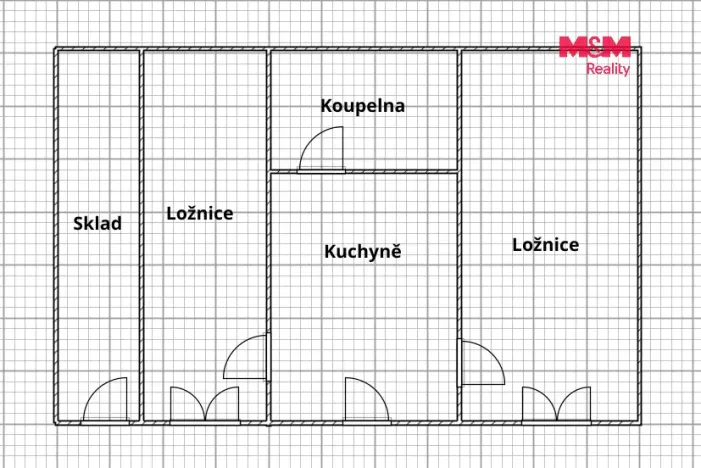 Pronájem chaty, Úvaly, 45 m2