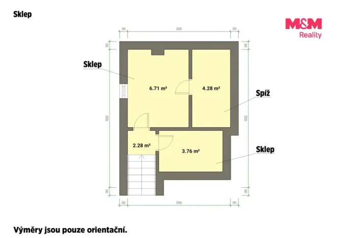 Prodej chaty, Cheb - Podhrad, 34 m2
