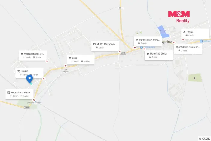 Prodej pozemku pro bydlení, Rokytnice, 1135 m2