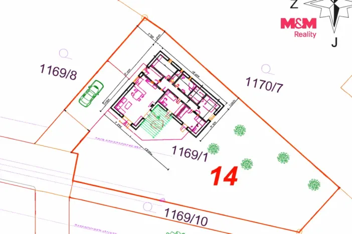 Prodej pozemku pro bydlení, Kasejovice, 1009 m2