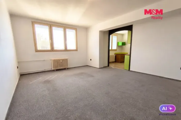 Prodej bytu 2+1, Benešov, Bezručova, 52 m2