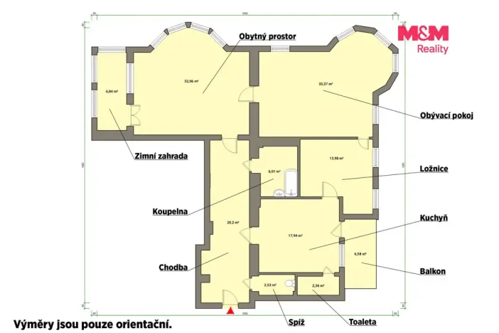 Pronájem bytu 3+1, Vejprty, Moskevská, 129 m2
