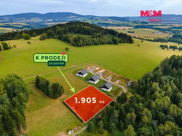 Prodej pozemku pro bydlení, Králíky - Horní Lipka, 1905 m2