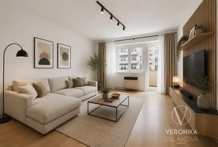 Prodej bytu 2+kk, Praha - Nusle, Kloboučnická, 59 m2
