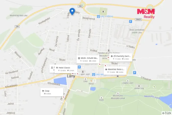 Pronájem bytu 1+1, Lány, U lipky, 24 m2