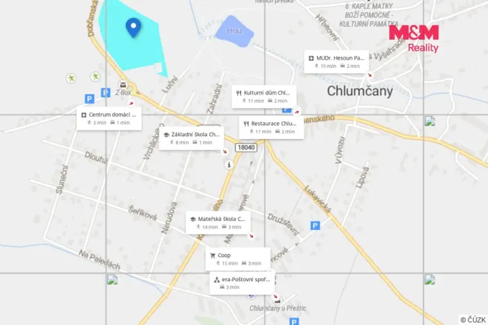 Pronájem skladu, Chlumčany, 400 m2