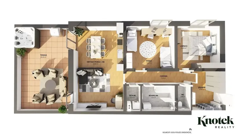 Prodej bytu 3+kk, Tišnov, Dřínová, 111 m2
