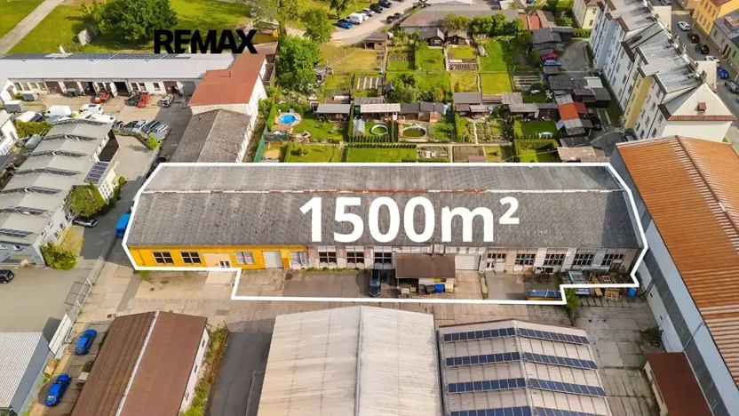 Pronájem skladu, Šumperk, Příčná, 1500 m2