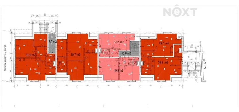 Prodej bytu 3+kk, Praha - Písnice, Libušská, 82 m2