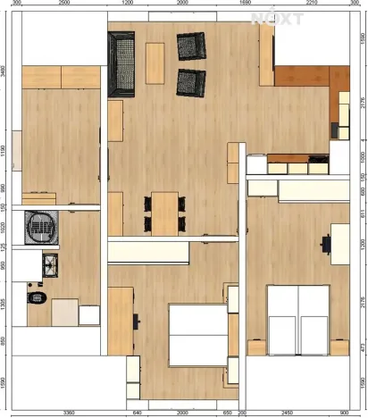 Prodej bytu 3+kk, Praha - Písnice, Libušská, 90 m2