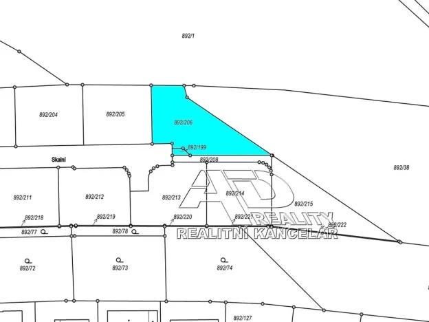 Prodej pozemku pro bydlení, Srubec, 632 m2