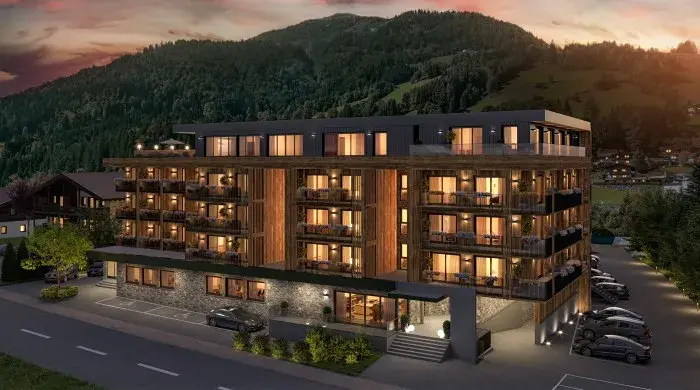 Prodej bytu 2+kk, Kirchberg in Tirol, Rakousko, 33 m2