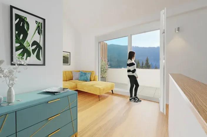 Prodej bytu 2+kk, Steinhaus am Semmering, Rakousko, 67 m2
